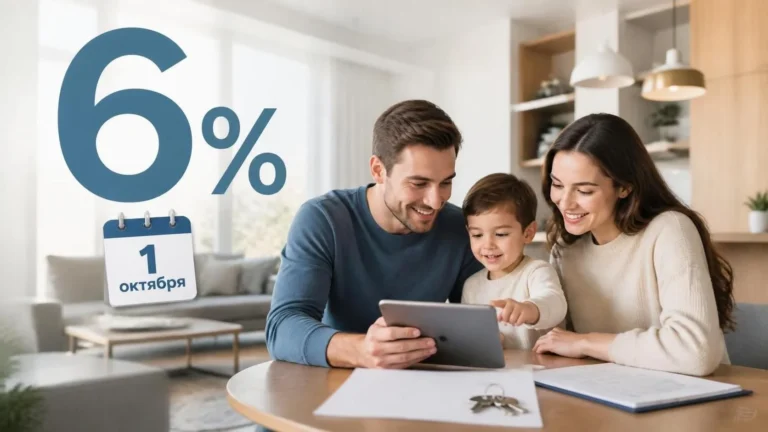 Как сохранить ставку 6% по семейной ипотеке после 1 октября: разъяснение Минфина